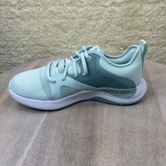 Under Armour Charged Breathe Lace TR Low Illusion Womens Size 5.5 Green Sneakers - Picture 4 of 11